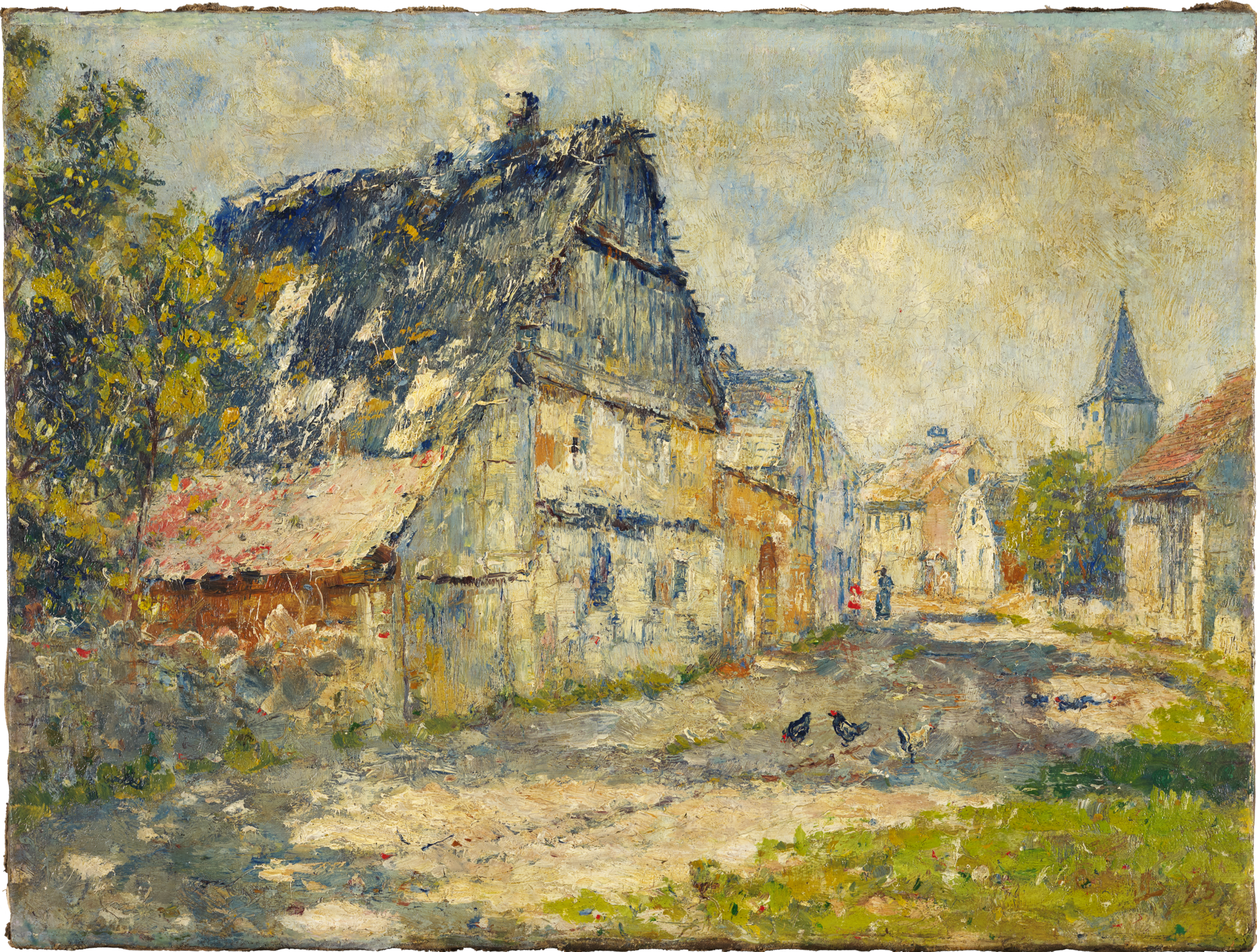 Village Street in Ehringsdorf near Weimar